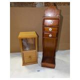 Vintage Wooden Kitchen Organizer &
