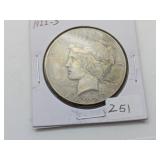 1922 S Peace Silver Dollar