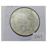 1923 S Peace Silver Dollar