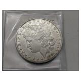 1881 O Morgan Silver Dollar