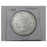 1883 Morgan Silver Dollar
