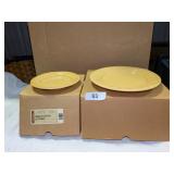 NIB Butternut Longaberger (4) Bread Plate &