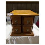 Sewing Machine Four Drawer Organizer