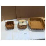 (3) Longaberger Baskets