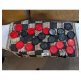 Giant Checkers/ Tic Tac Toe Game w/ Cloth Board