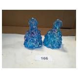 (2) Vintage Wheatonware Colonial Lady Figurines