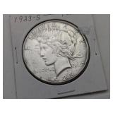 1923 S Peace Silver Dollar