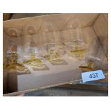 (5) Stemmed Drinking Glasses