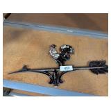 Cast-Aluminum Rooster Weathervane Top