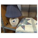 Lamp & Comforter