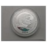 2024 Trump 1 Troy Ounce Coin