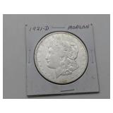 1921 D Morgan Silver Dollar