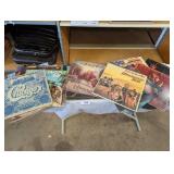 Assorted Vinyl Records: Van Halen, Xmas, Styx,