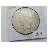 1922 Peace Silver Dollar