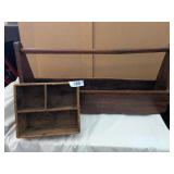 Wooden Nail Box & Tool Box
