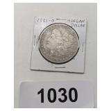 1881 O Morgan Silver Dollar