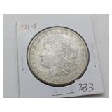 1921 S Morgan Silver Dollar