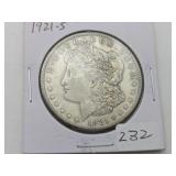 1921 S Morgan Silver Dollar