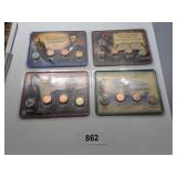 2009 4 Ultimate Lincoln Head Cent Showpacks