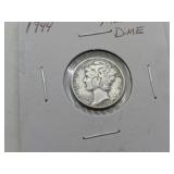 1944 Mercury Dime