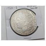 1921 S Morgan Silver Dollar