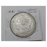 1921 Morgan Silver Dollar