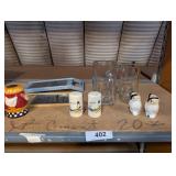 S&P Shakers, Glass Mugs & Graders