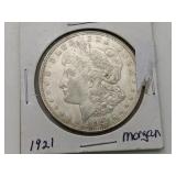 1921 Morgan Silver Dollar
