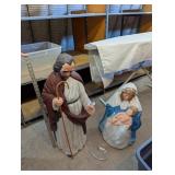 Tote (no Lid) w/ Lighted Joseph &