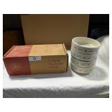 Blue Longaberger Stackable Bowls