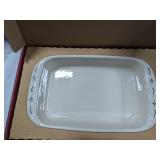 NIB Blue Longaberger 3 Qt. Baking Dish