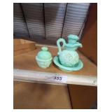 Avon Powder Sachet & Avon Bowl w/ Pitcher