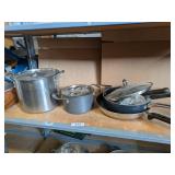 (2) Wolfgang Puck Frying Pans & Other