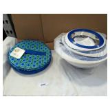 Set of Three Insulated Bowls & Insulated Bag