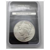 1923 Peace Silver Dollar
