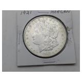1921 Morgan Silver Dollar