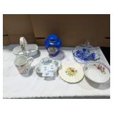 Assorted Ceramic & Glass Decor