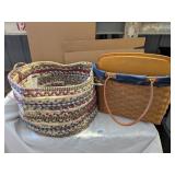 Longaberger Basket w/ Non Matching Lid +
