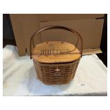 Orange County Courthouse Paoli, Ind Basket w/