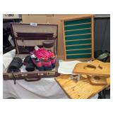 Briefcase, Contents, Bingo Markers &