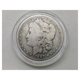 1887 O Morgan Silver Dollar