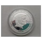 2024 Trump One Troy Ounce Coin