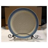 Longaberger Round Platter w/ Stand