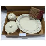 Longaberger Servingware Blue
