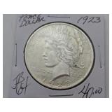 1923 Peace Silver Dollar