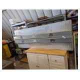 (2) Metal Truck Bed Tool Boxes