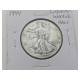 1944 Liberty Walking Half Dollar