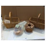 (4) Longaberger Baskets