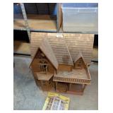 Wooden Victorian Style Dollhouse