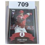 Topps 2018 Shohei Ohtani Baseball Card in